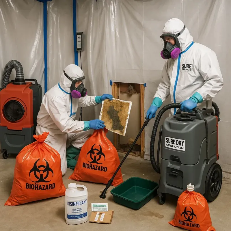 Contaminated Water Handling Protocols process in Seadrift, TX