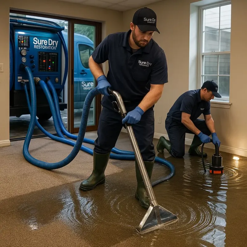 Water Extraction and Removal process in Seadrift, TX